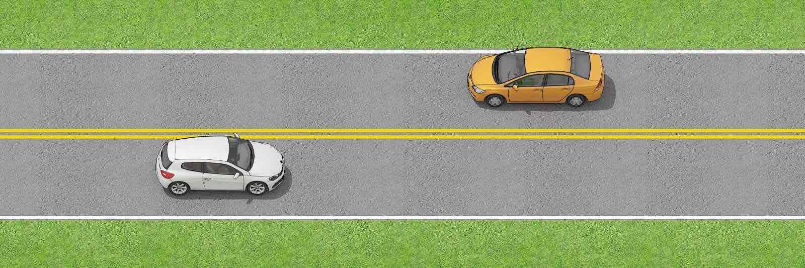 <p>Do not pass over. Stay to the right (don’t drive to the left) unless:</p><ul><li><p>you’re instructed to</p></li><li><p>Turning left to enter a driveway or make a U-turn</p></li><li><p>HOV lane </p></li></ul>