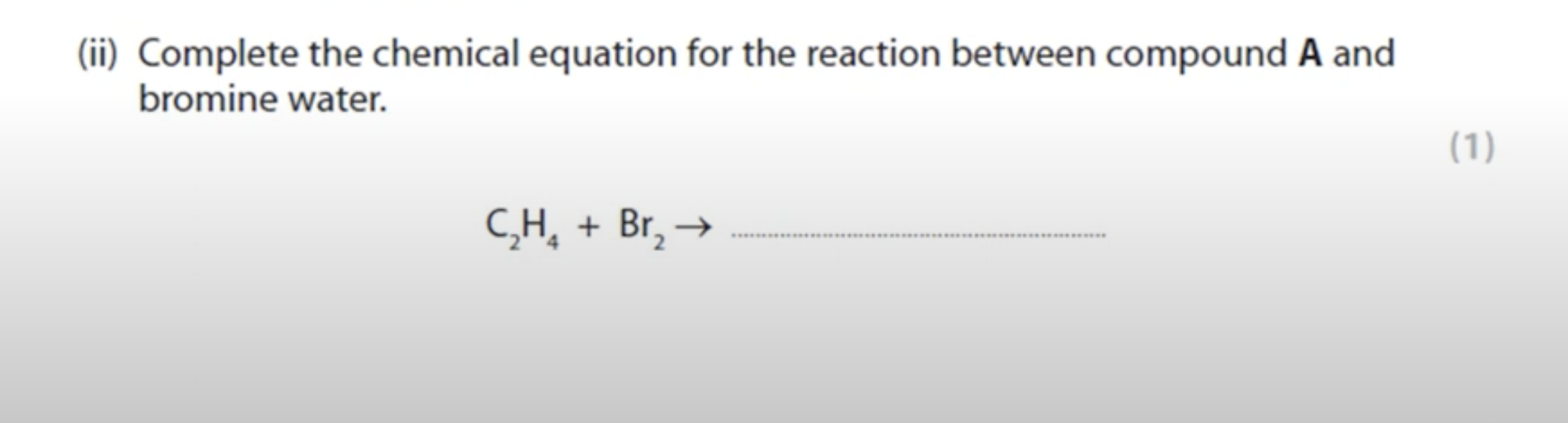 <p>WHAT IS THE ANSWER FOR THIS QUESTION </p>