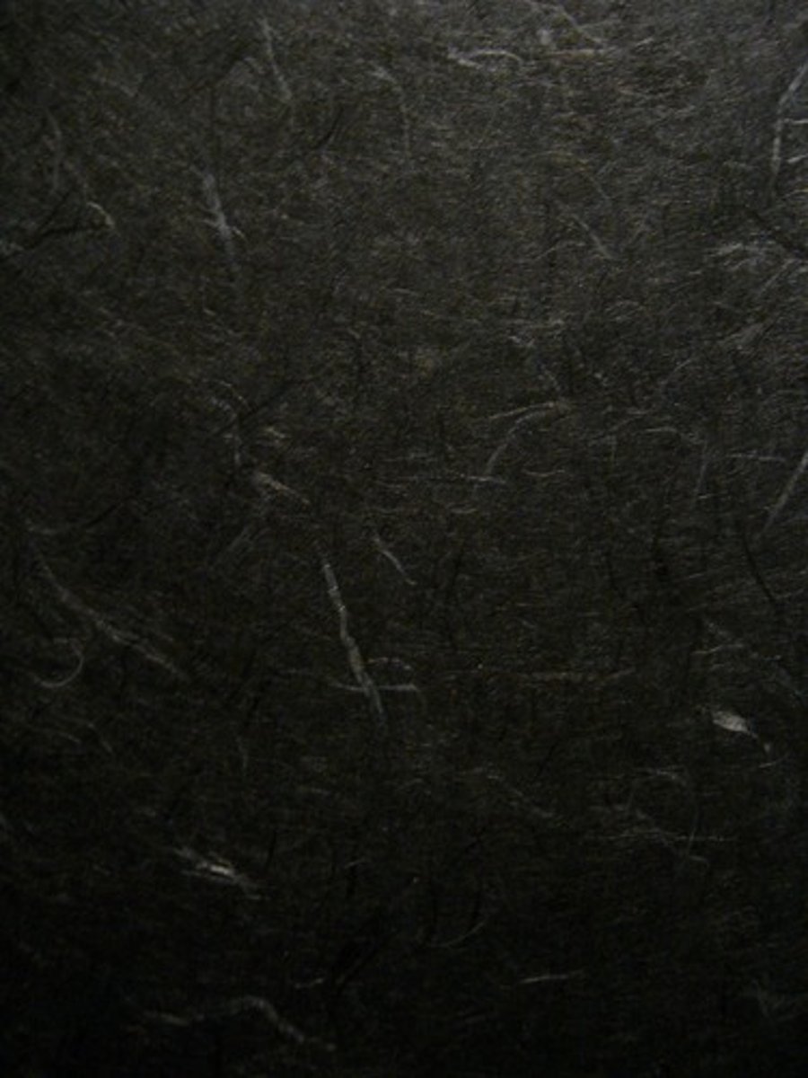 <p>black, dark</p>