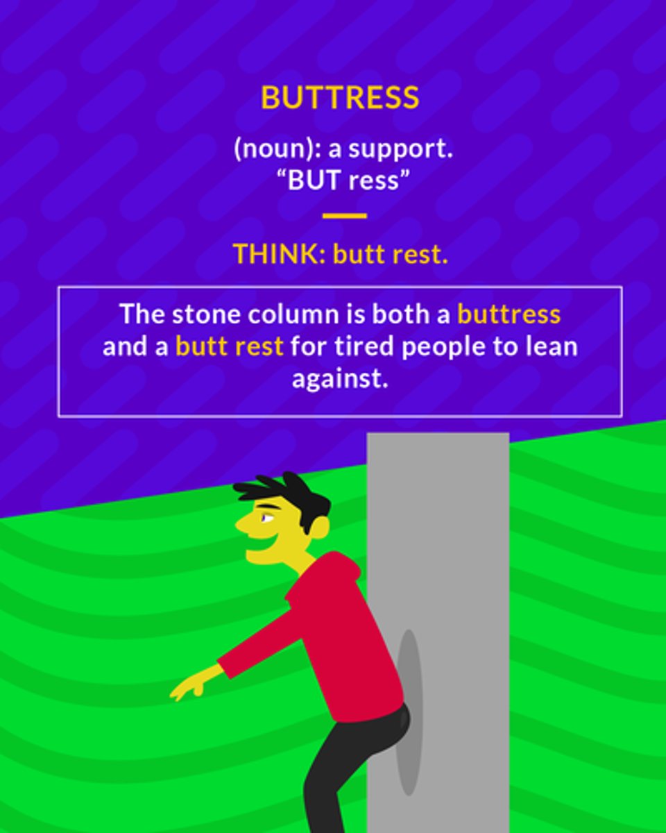 <p>(noun) a support</p>