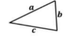 <p>𝑎 + 𝑏 &gt; 𝑐 , 𝑎 + 𝑐 &gt; 𝑏  , 𝑏 + 𝑐 &gt; 𝑎</p>