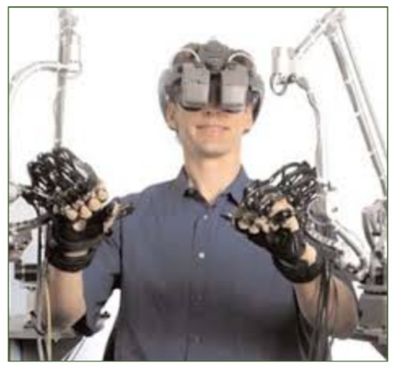 <p>enables systems to interact with users through the sense of touch --&gt; creates physical sensations in digital environments, such as vibrations, motions, or temperature changes, allowing users to navigate digital interfaces more engagingly</p>