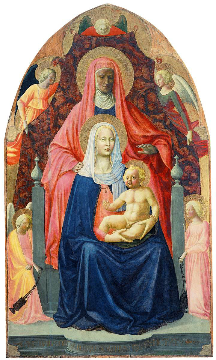 <p>“Madonna and Child with St. Anne”</p>