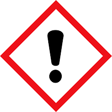 <p>Irritant/Harmful (Exclamation mark) symbol</p>