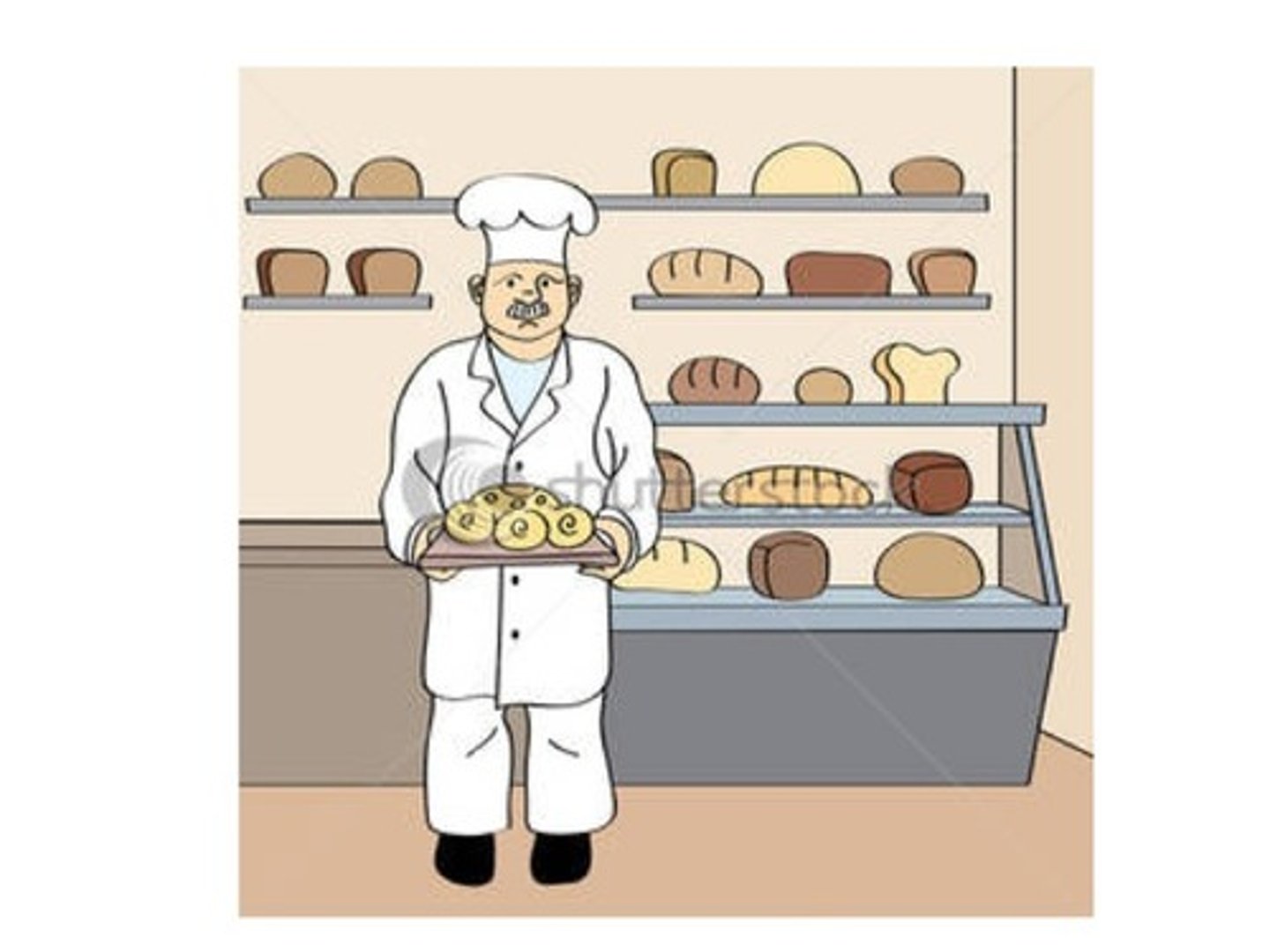 <p>La panadería</p>
