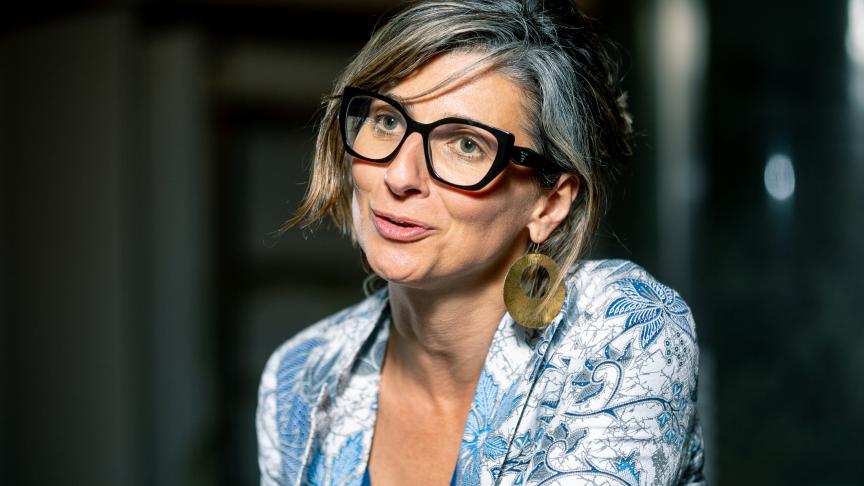 <p><span>Francesca Albanese est rapporteuse spéciale de l’ONU pour les territoires palestiniens depuis 2022</span></p>