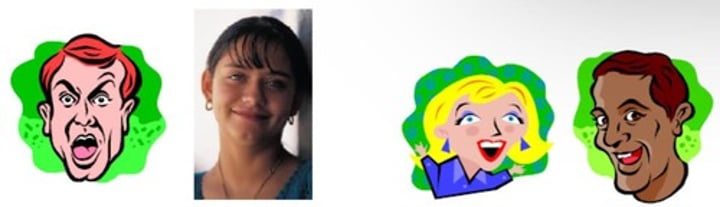 <p><strong>Cleft chins</strong></p><p>- <span class="bgP">dominant</span></p><p></p><p><strong>No cleft chin</strong></p><p>- <span class="bgP">recessive</span></p>