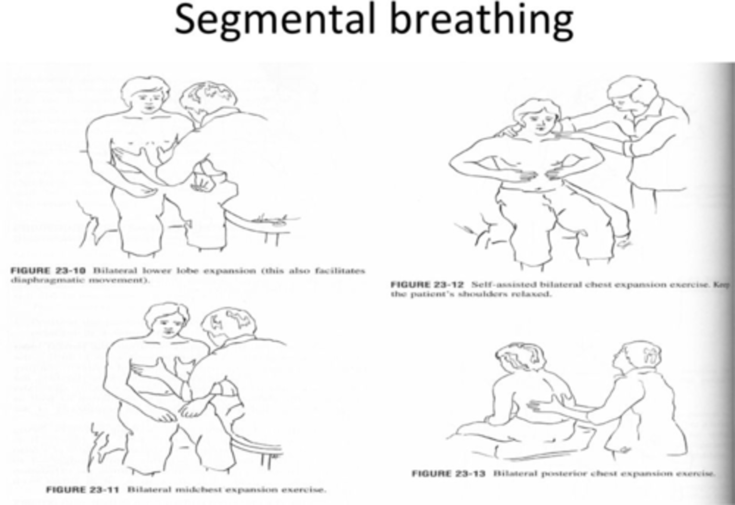 <p>improves ventilation to a hypoventilated lung segment</p><p>- used post-traumatic pain &amp; incisional pain</p><p>- those for at risk for atectasis</p>