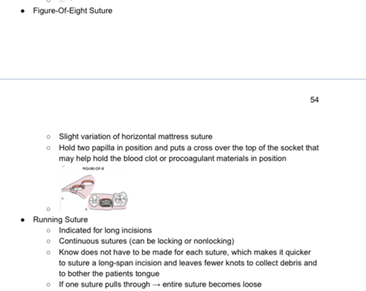 <p>Suture technique</p>