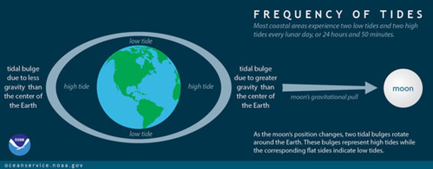<p>Occurring regularly, such as the cycles of day and night or the daily and monthly cycles of the moon's effect on ocean tides</p>