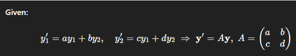 <p>LINEAR SYSTEMS</p>