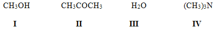<p>Which of the following compounds is both a Brønsted Lowry acid and base?</p>