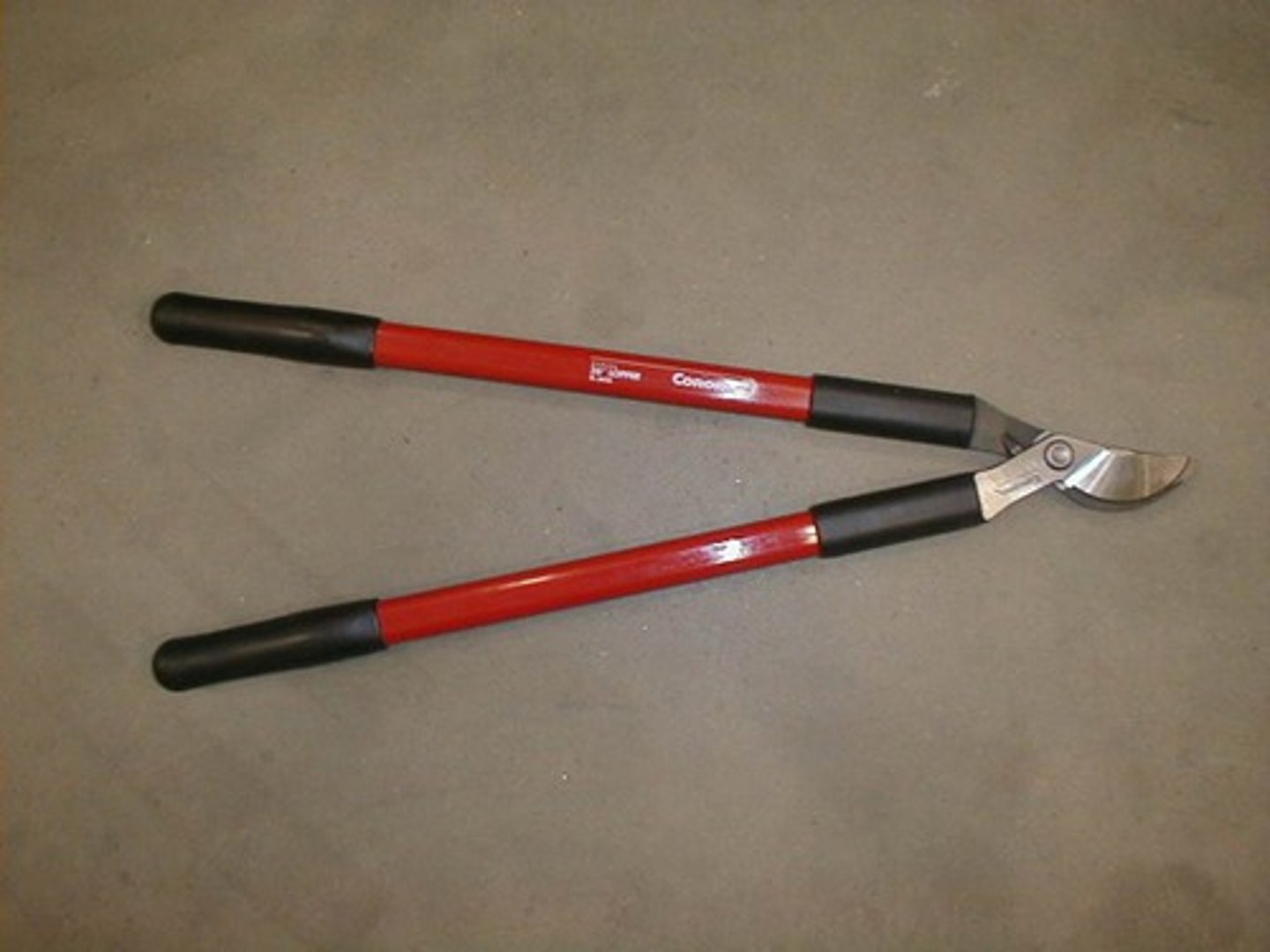 <p>cutting large branches when pruning shrubbery</p>