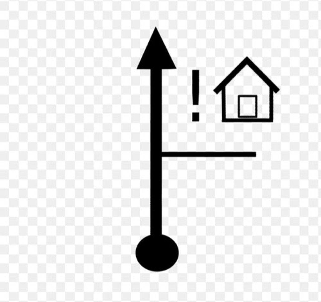 <p>to the right of</p>