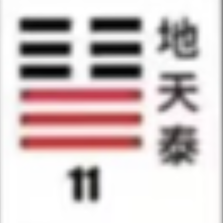 <p><strong>地天泰(泰卦)</strong></p>