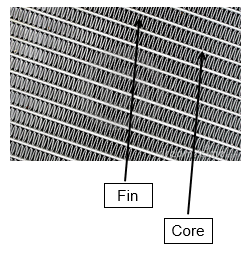 <p><strong>Radiator fins and cores</strong></p>