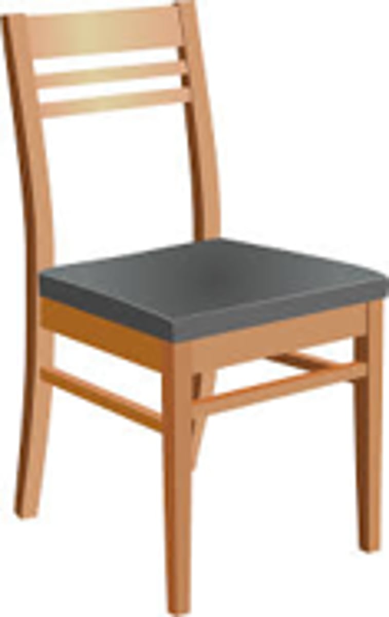 <p>chair (yǐ zi)</p>