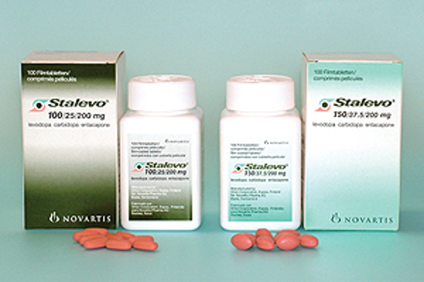 <p>Levodopa, Carbidopa, Entacapone</p><p>Antiparkinsonian</p><p>Parkinson's Disease</p>