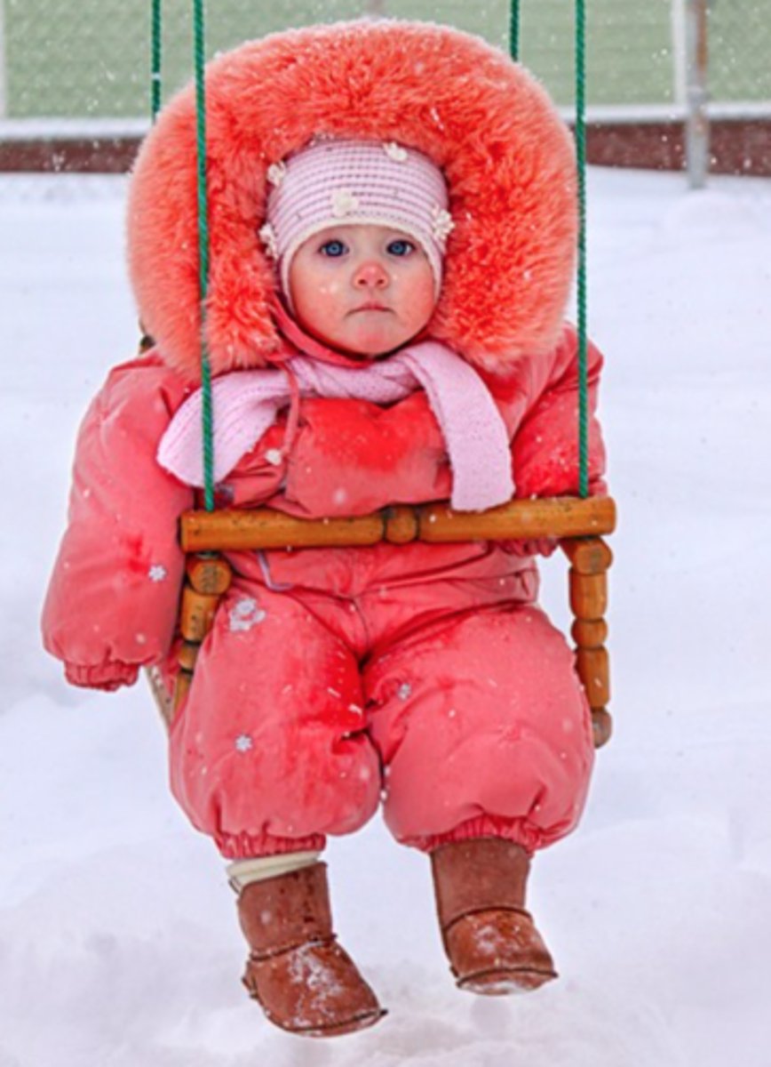 <p>To dress in warm clothes.</p>