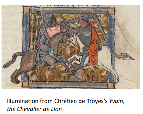 <p>Mainly drew on three different historical subjects: </p><p>➢ The “matter” of Rome (classical legend) </p><p>➢ The “matter” of France (tales of Charlemagne and his knights; the French struggle against the Saracens) </p><p>➢ The “matter” of Britain (Arthurian legend)</p>