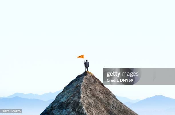 <p>the highest point on a mountain</p>