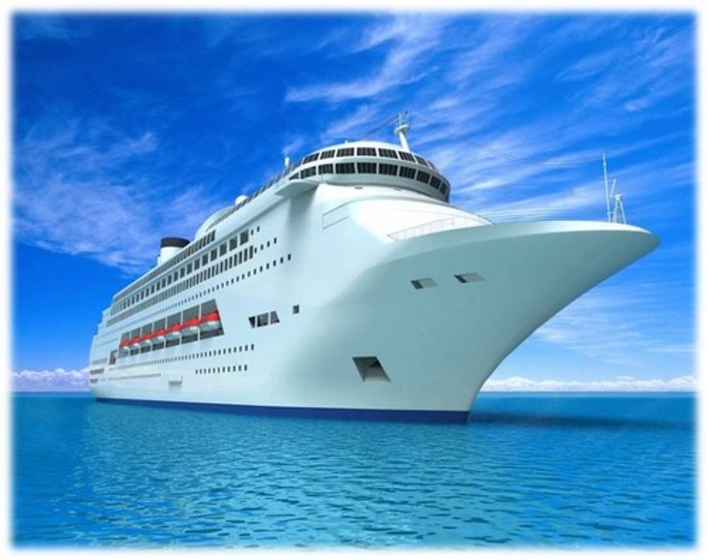 <p>to go on a cruise</p>