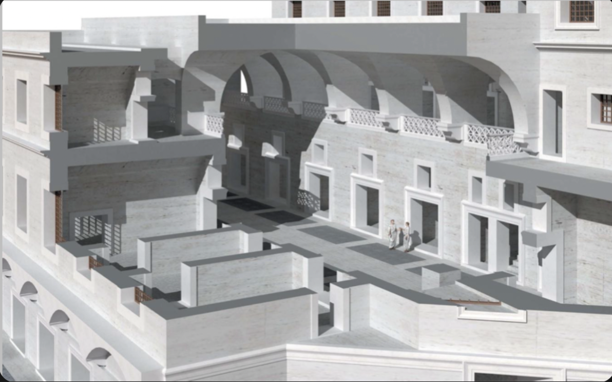 groin vaults, two tunnel, vaults intersecting 