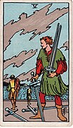 <p>Five of Swords</p>