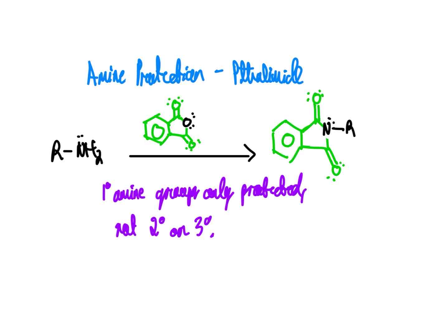 <p>Phthalimide itself and a base, optimally sodium carbonate.</p>