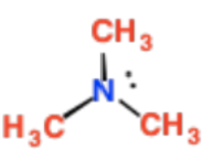 <p>N is attached to 3 Cs</p>