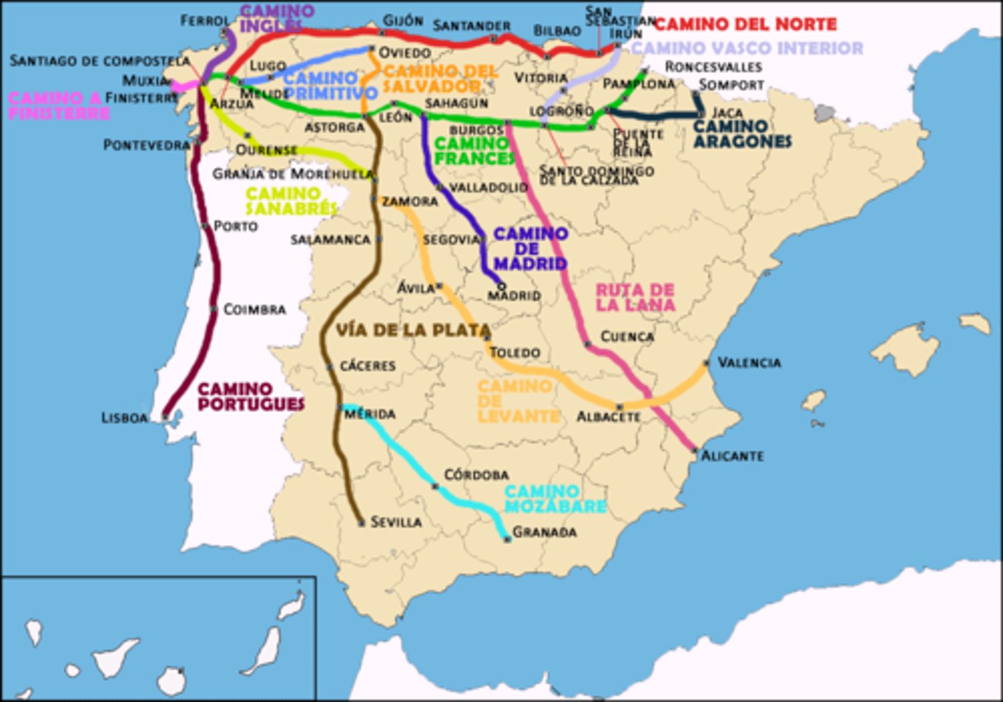 <p>El Camino de Santiago</p>