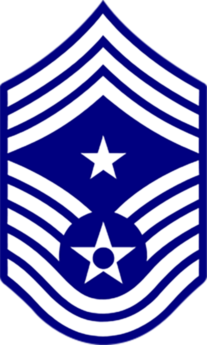 <p>Air Force: E-9</p>