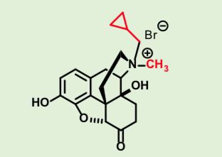 <p>Multicyclic Opioid Receptor antagonist </p><ul><li><p>4° salt - can’t penetrate CNS</p></li><li><p>Effective in periphery</p></li><li><p>Use: reverse opioid</p></li><li><p>induced constipation</p></li><li><p>subQ, every other day</p></li></ul><p></p>