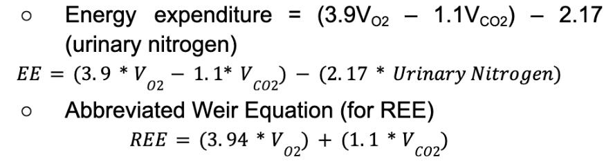 <p>Weir equation</p>