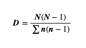 <p>Calculate diversity based on species richness and relative abundance</p>