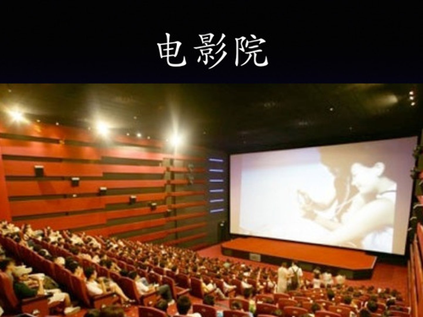 <p>movie theater</p>