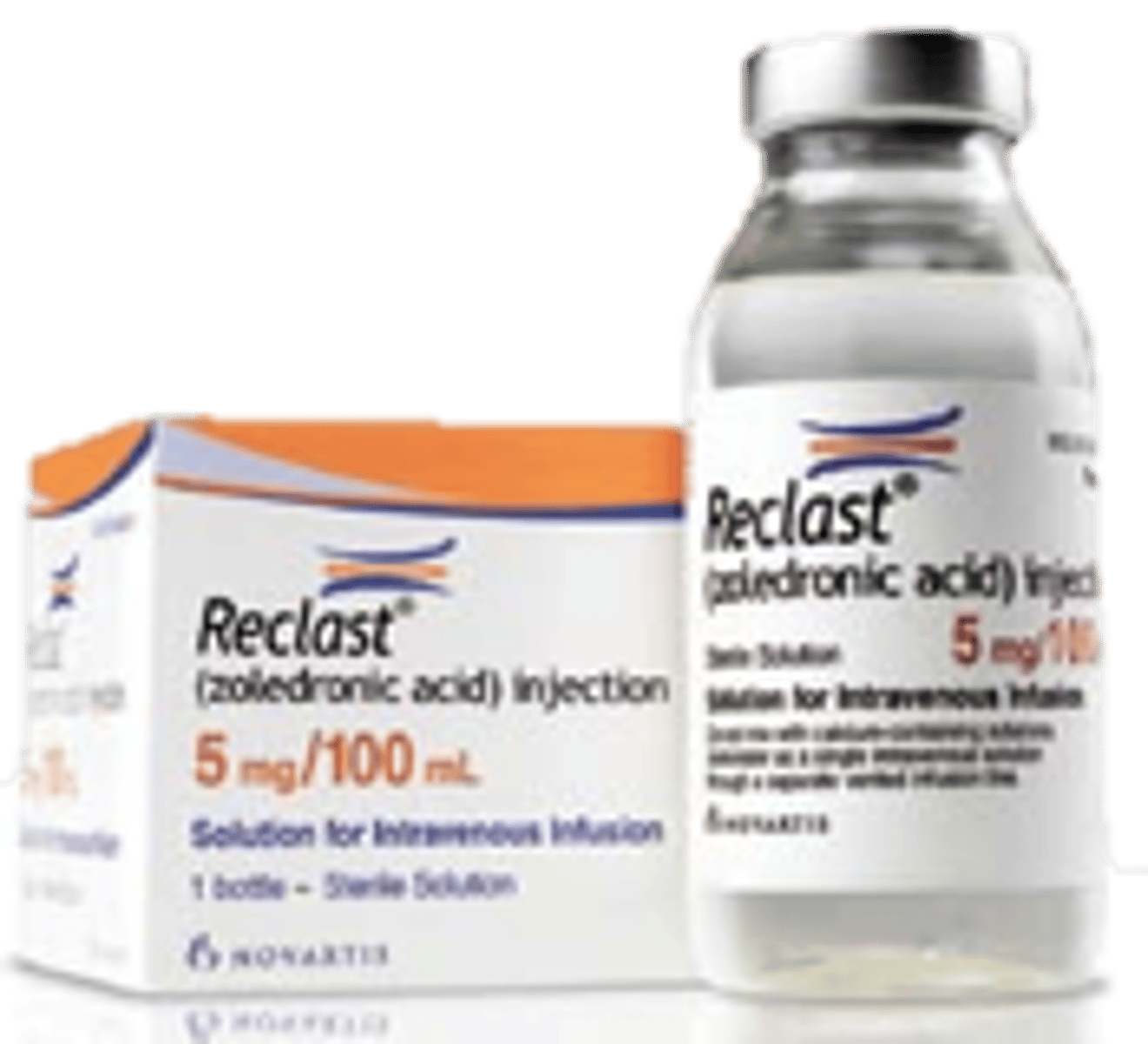 <p>zoledronic acid for osteoporosis</p><p>Inj bisphosphonate - inhibiting osteoclast activity and bone resorption</p><p>tx given once yearly</p>