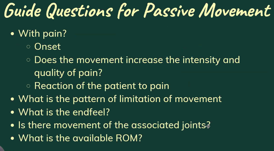 <p>Guide Questions for <strong>Passive Movement</strong> (Type 1)</p>