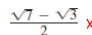 <p>Rationalize the numerator of the expression</p>