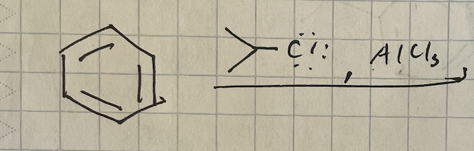 <p>Friedel-crafts alkylation</p>