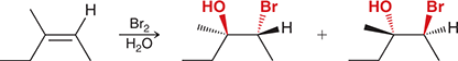 <p>Br2, H2O</p>