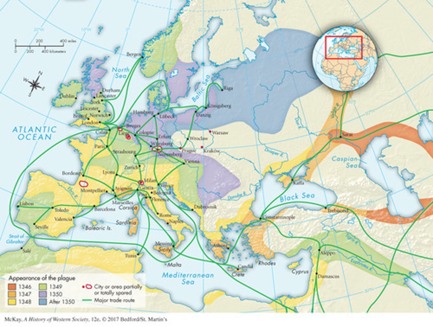 <p>Trade and commerce routes</p>