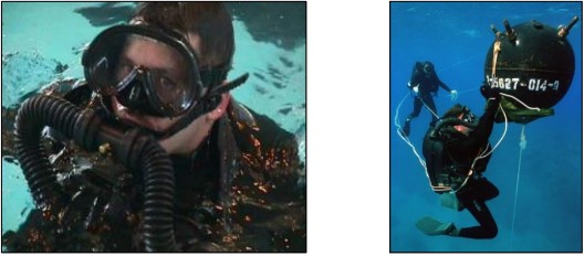 <ul><li><p>produces no bubbles, instead CO2 is recycled with low acoustic and magnetic properties</p></li><li><p>electronically driven, uses 3 oxygen sensors</p></li><li><p>capable of diving to 300 feet of sea water</p></li></ul>