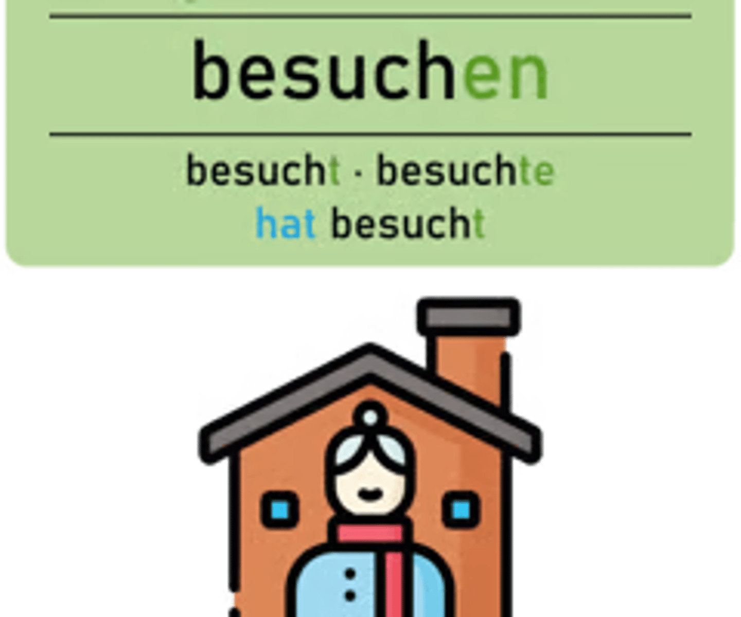 <p><strong>besuchen</strong></p><p><em>(Akk., sich+A)</em></p><p>‎ </p><p><u>Besuchen</u> Sie uns doch mal.</p><p><em>(Do visit us sometime.)</em></p>