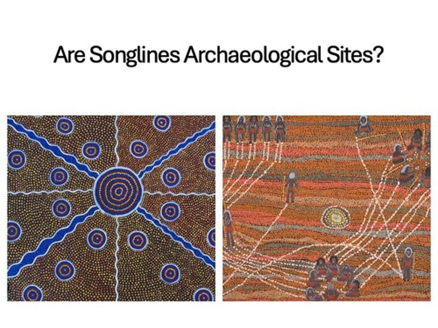 <p>Spiritual and physical pathways used for navigation, cultural knowledge transmission, and connecting to ancestral lands.</p>