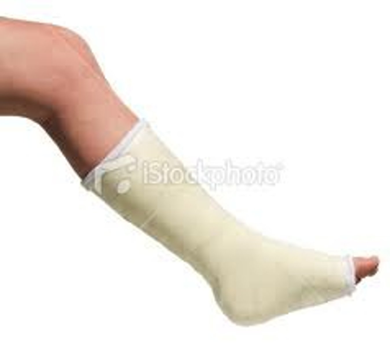 <p>to break (one's leg)</p>