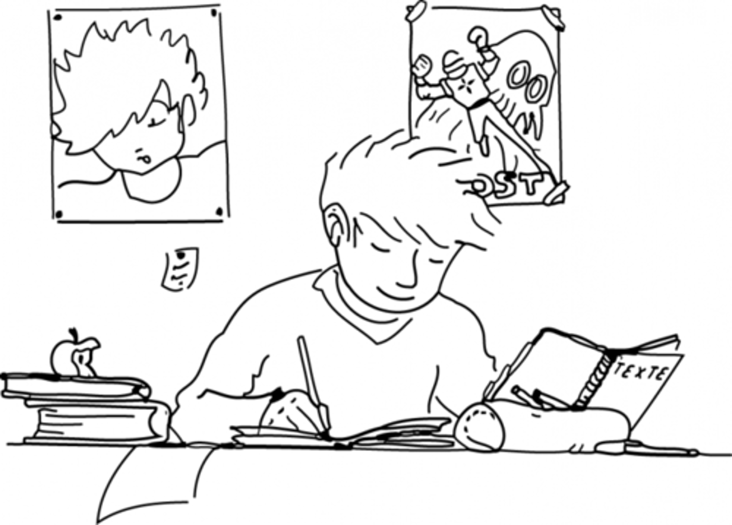 <p>I have to do my homework.</p>