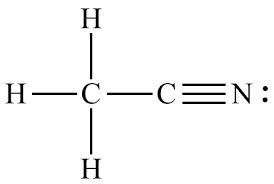 Carbon tripple bonded to a nitrogen and R