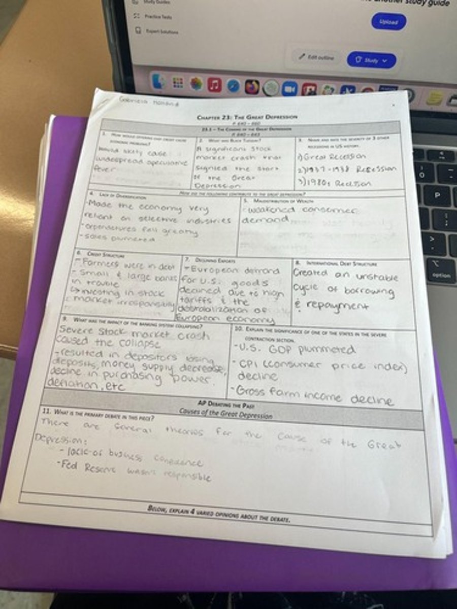 <p>There are several theories, including lack of business confidence and the role of the Federal Reserve.</p>