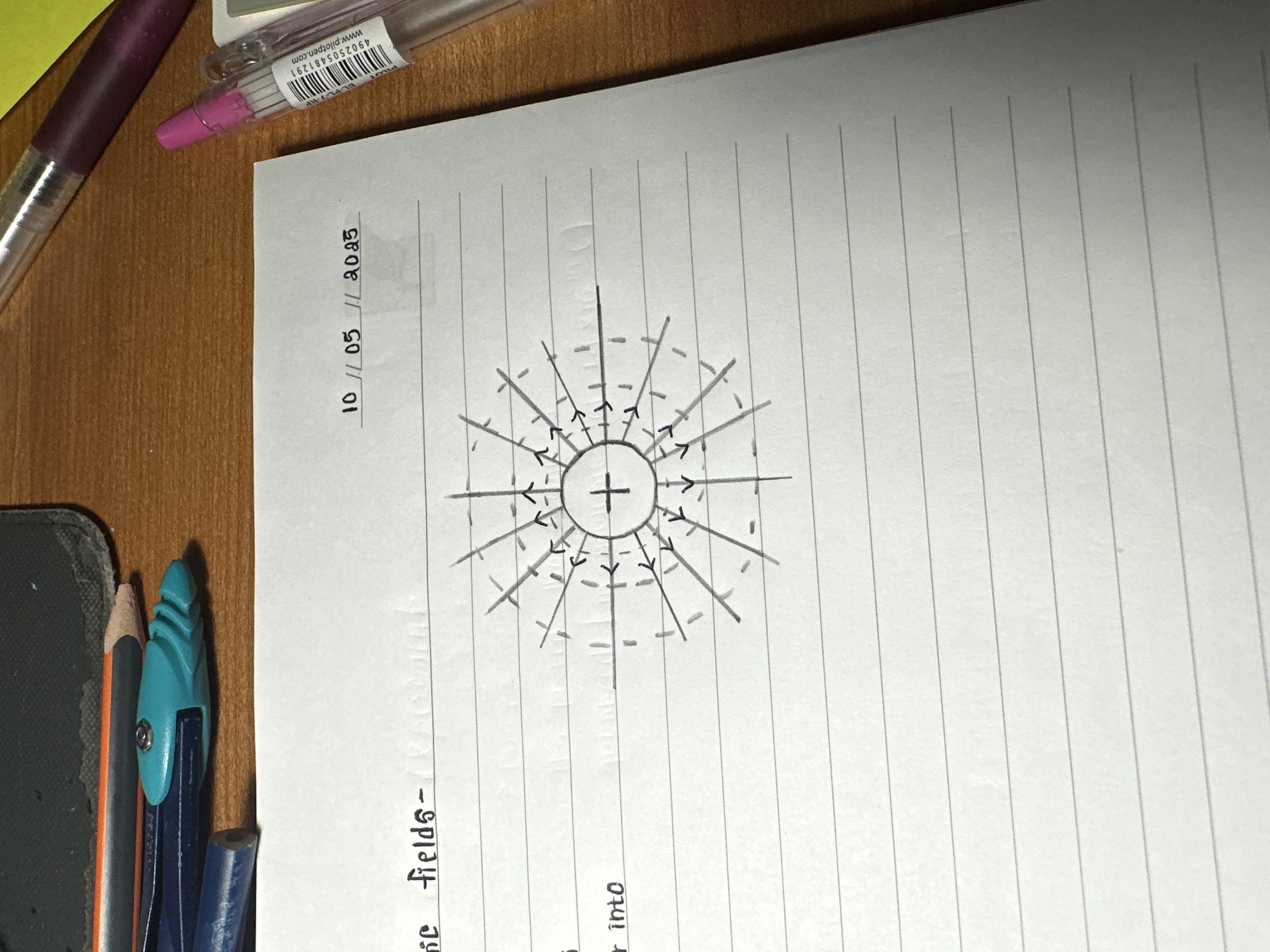 <p>What is a radial electric field?</p>